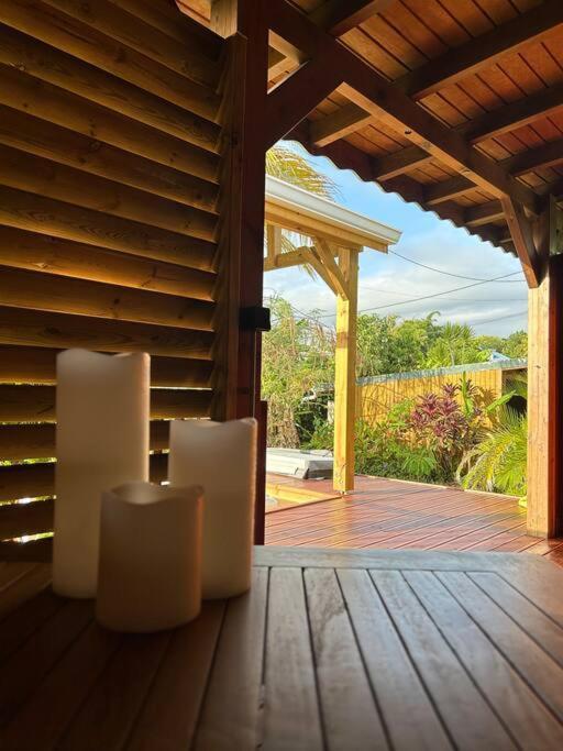 Bungalow Avec Jacuzzi Privatif Villa Sainte-Rose Luaran gambar